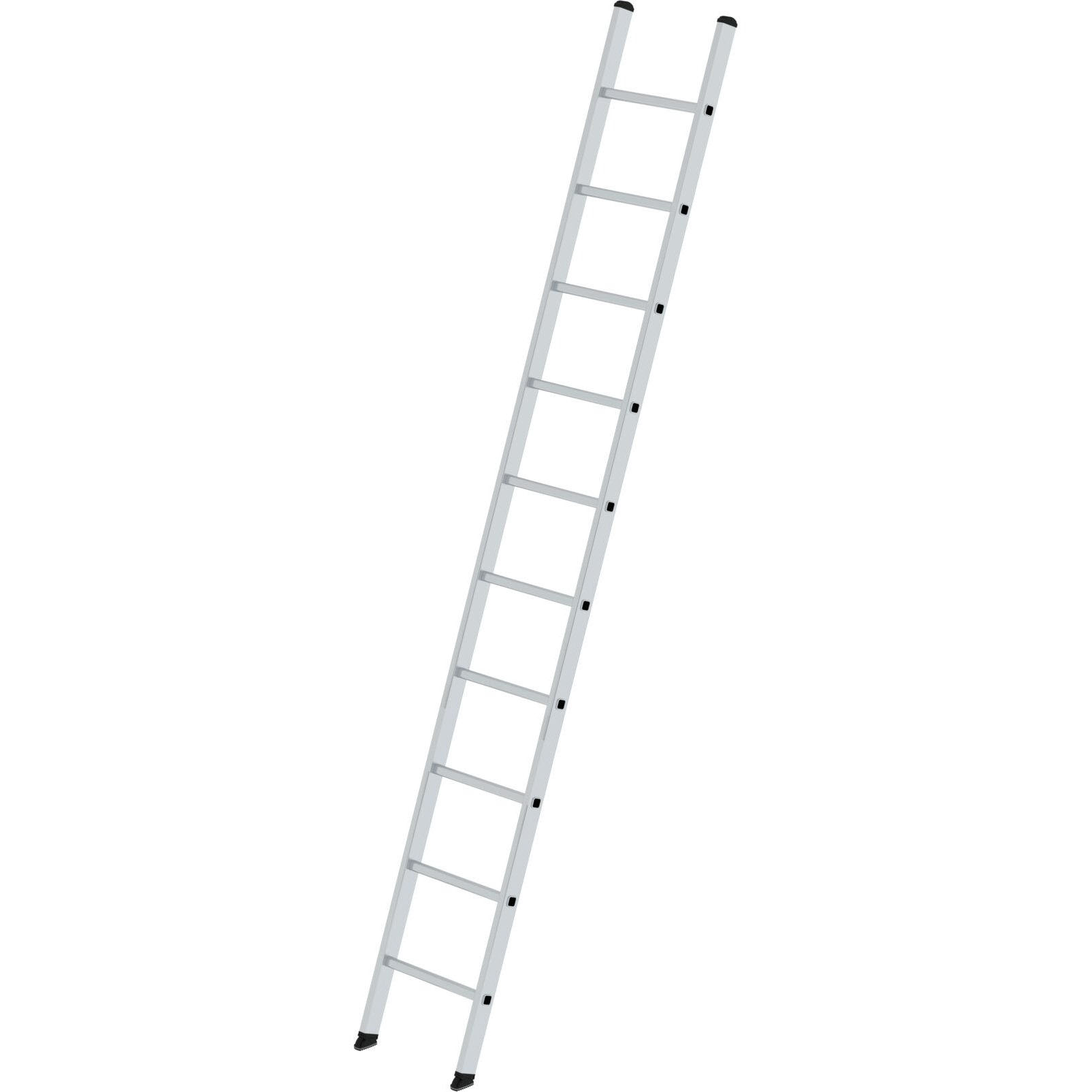 Приставная алюминиевая лестница 10 ступеней Munk 010010