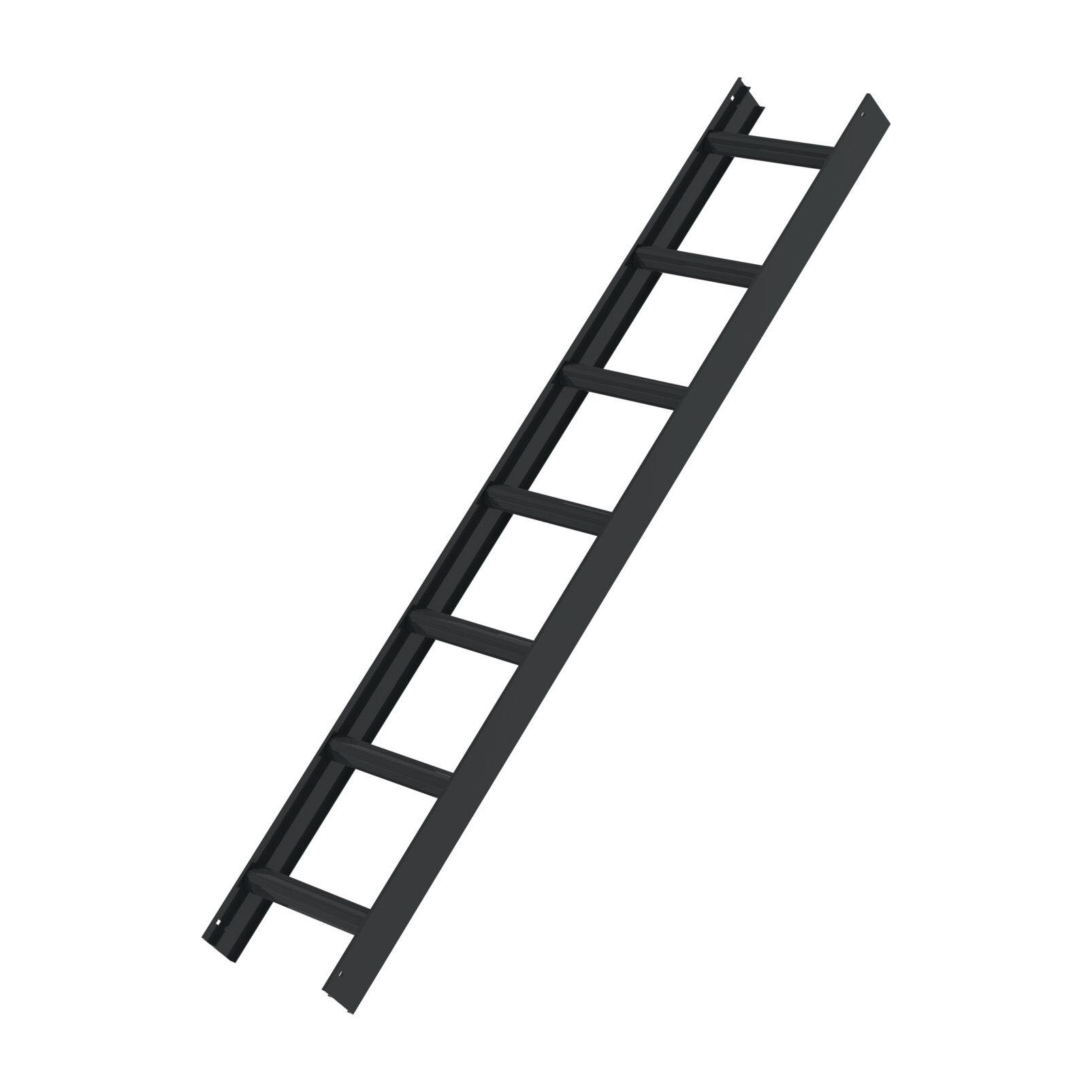 Лестница для крыши из алюминия цвета серый антрацит 1.96 м 7 ступеней Munk 011197