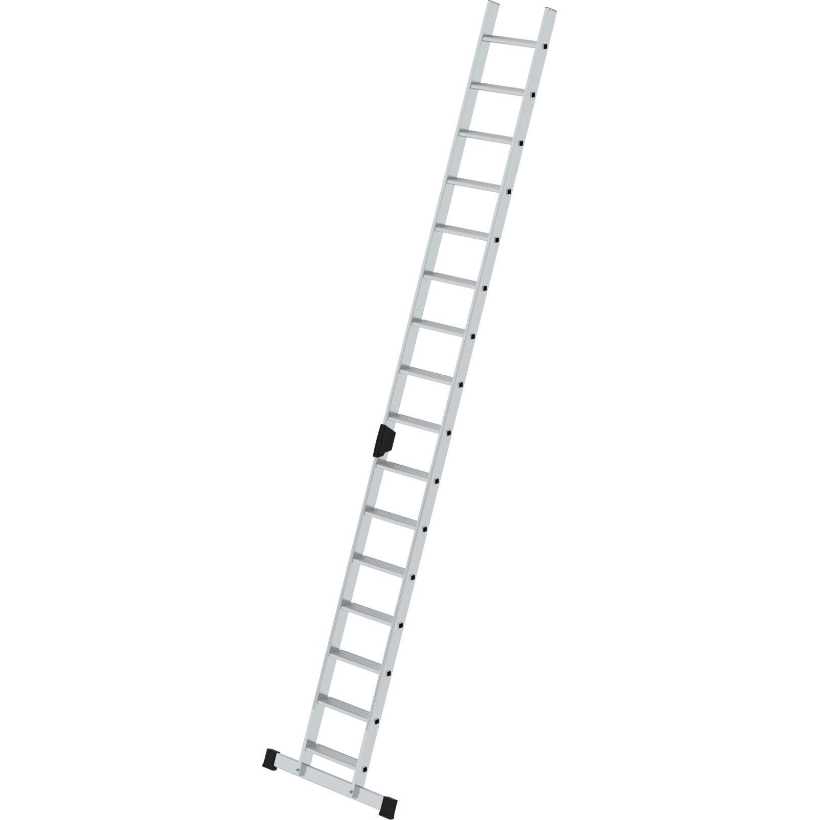 Приставная лестница 16 ступеней с Ergo-pad и с траверсой Munk 040616