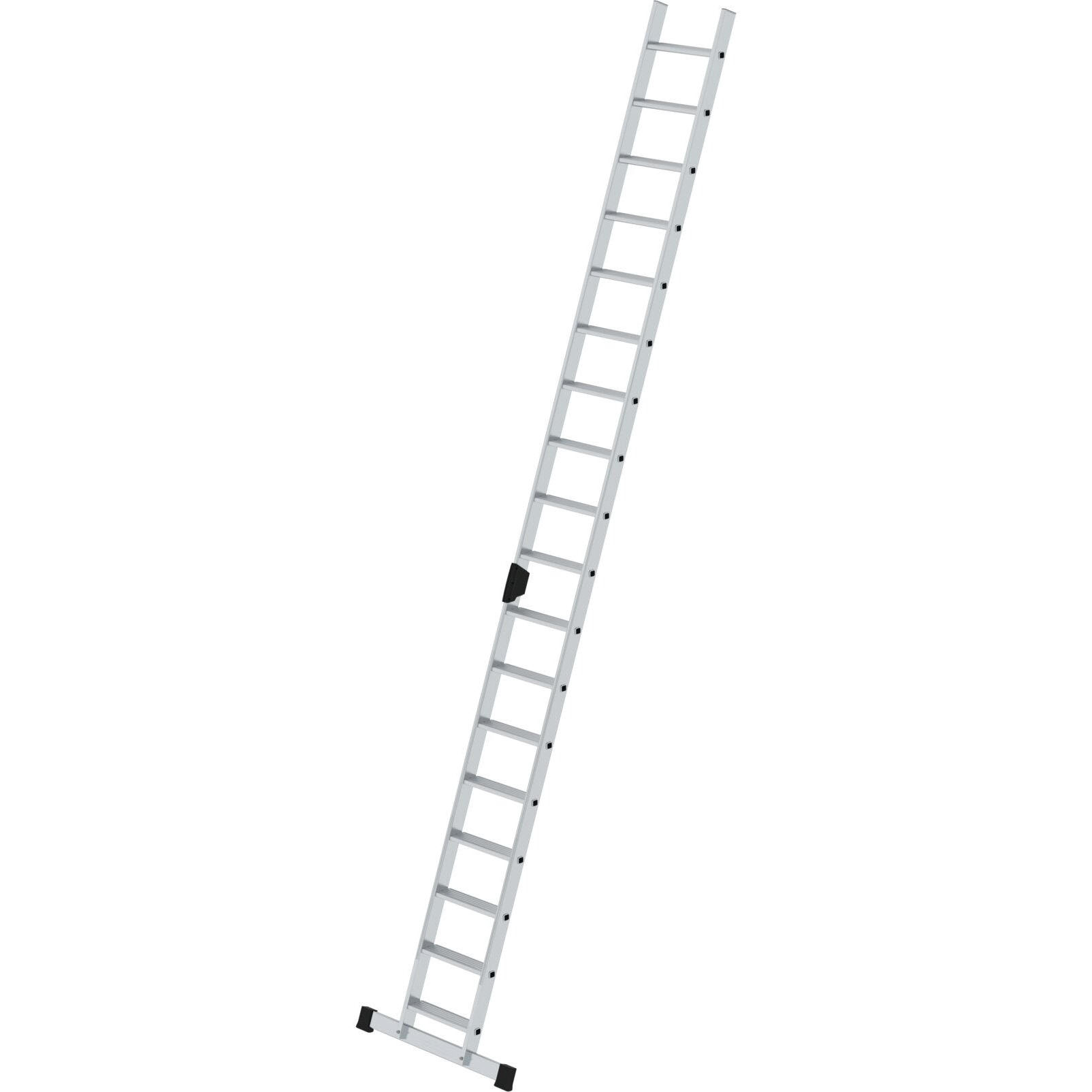 Приставная лестница 18 ступеней с Ergo-pad и с траверсой Munk 040618