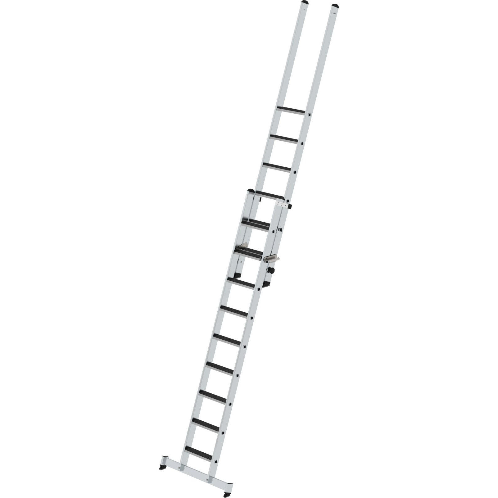 Двухсекционная алюминиевая лестница 1 x 9 1 x 6 Munk R13 со стабилизатором nivello® 040632