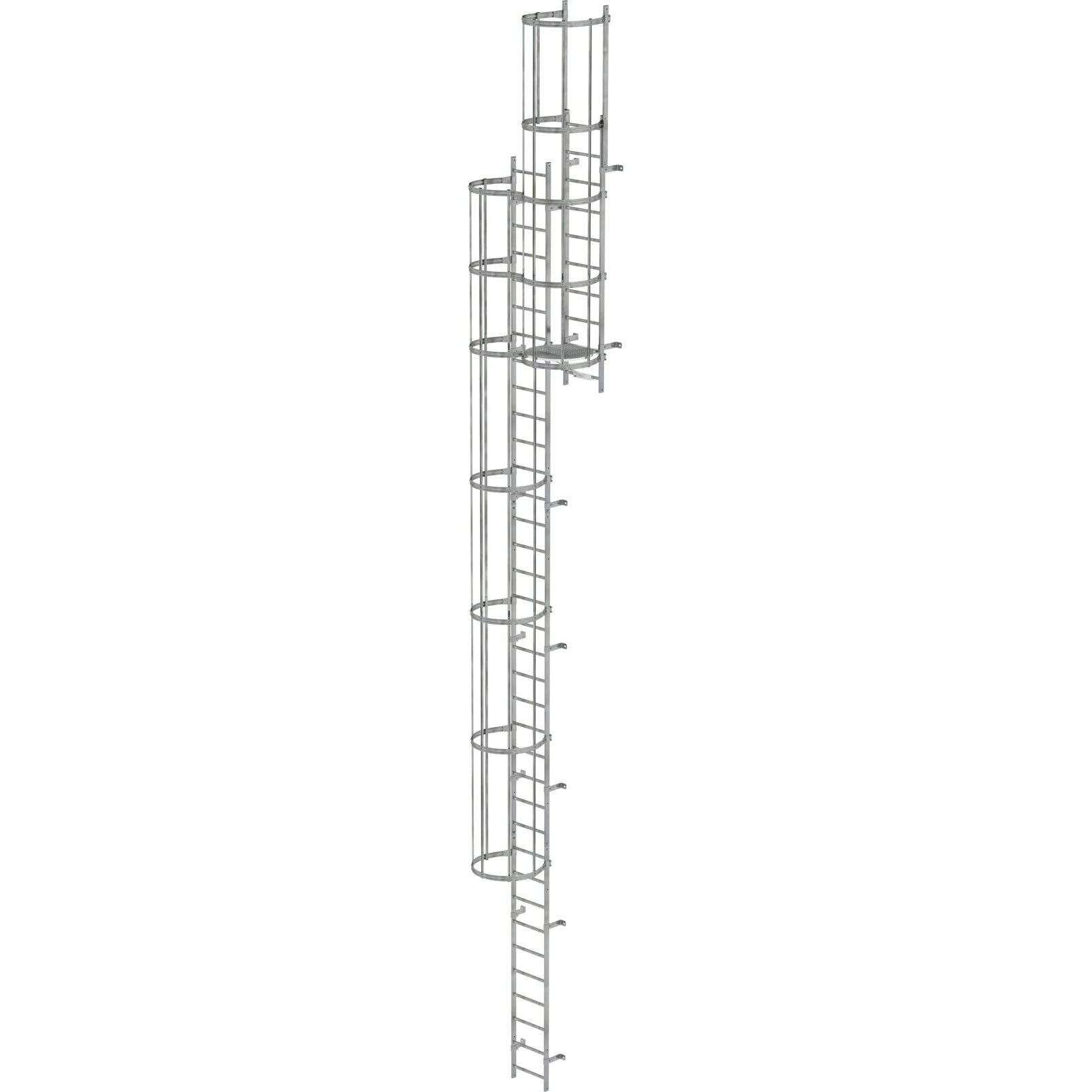 Многопролетная вертикальная лестница из оцинк. стали 11.84 м Munk 520130