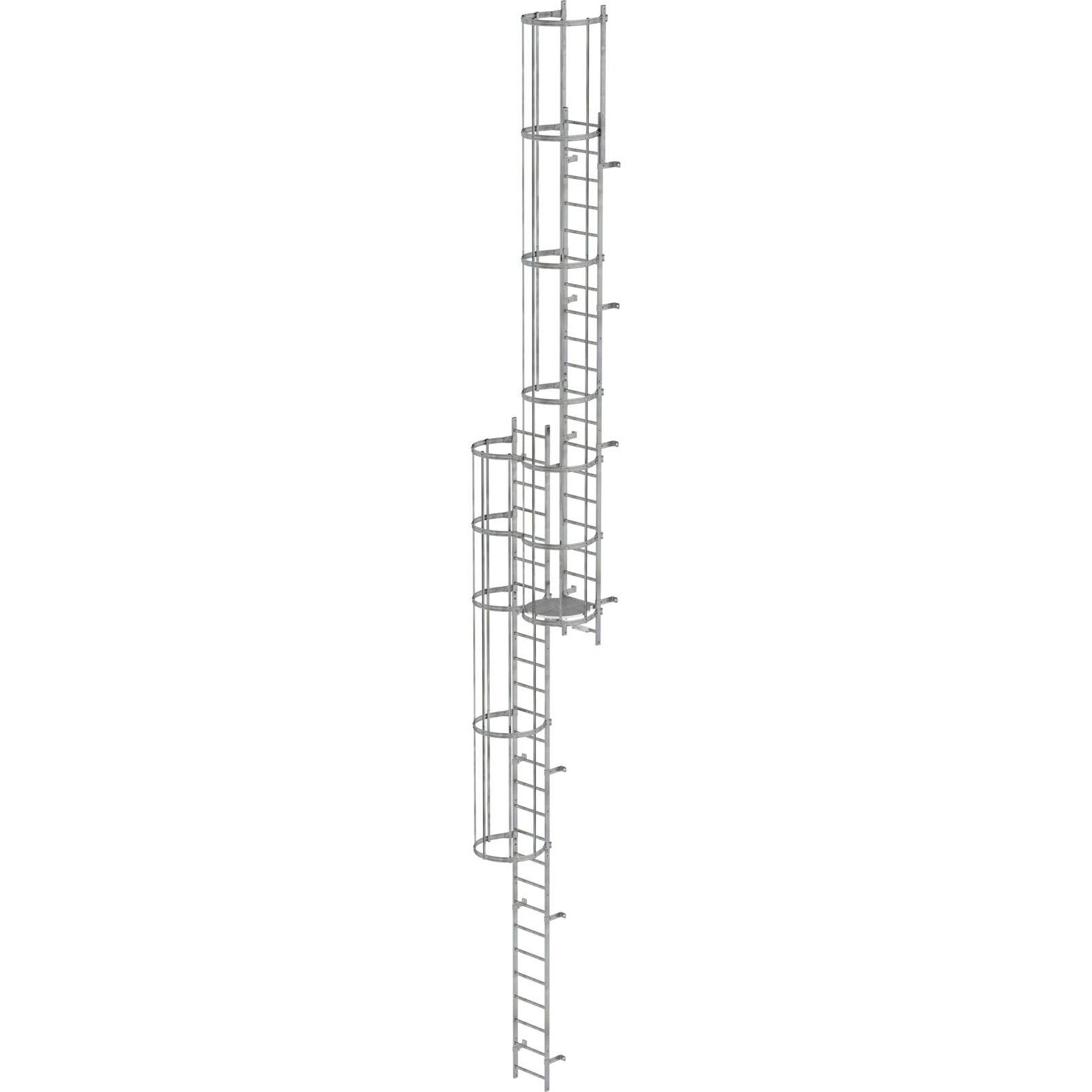 Многопролетная вертикальная лестница из оцинк. стали 12.12 м Munk 520230