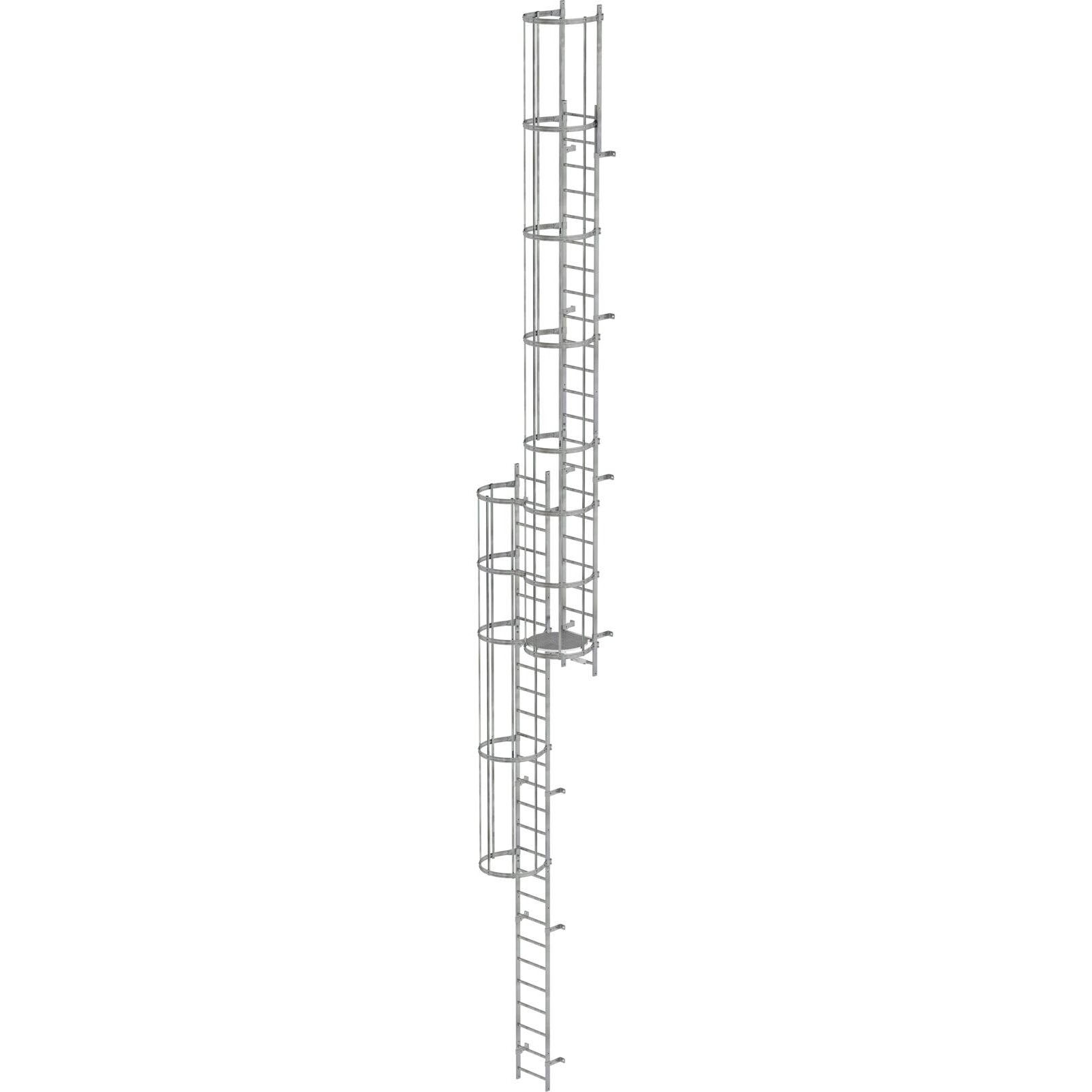 Многопролетная вертикальная лестница из оцинк. стали 12.96 м Munk 520235