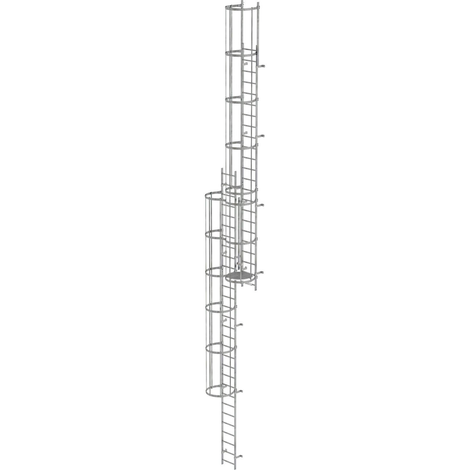 Многопролетная вертикальная лестница из оцинк. стали 12.96 м Munk 520236